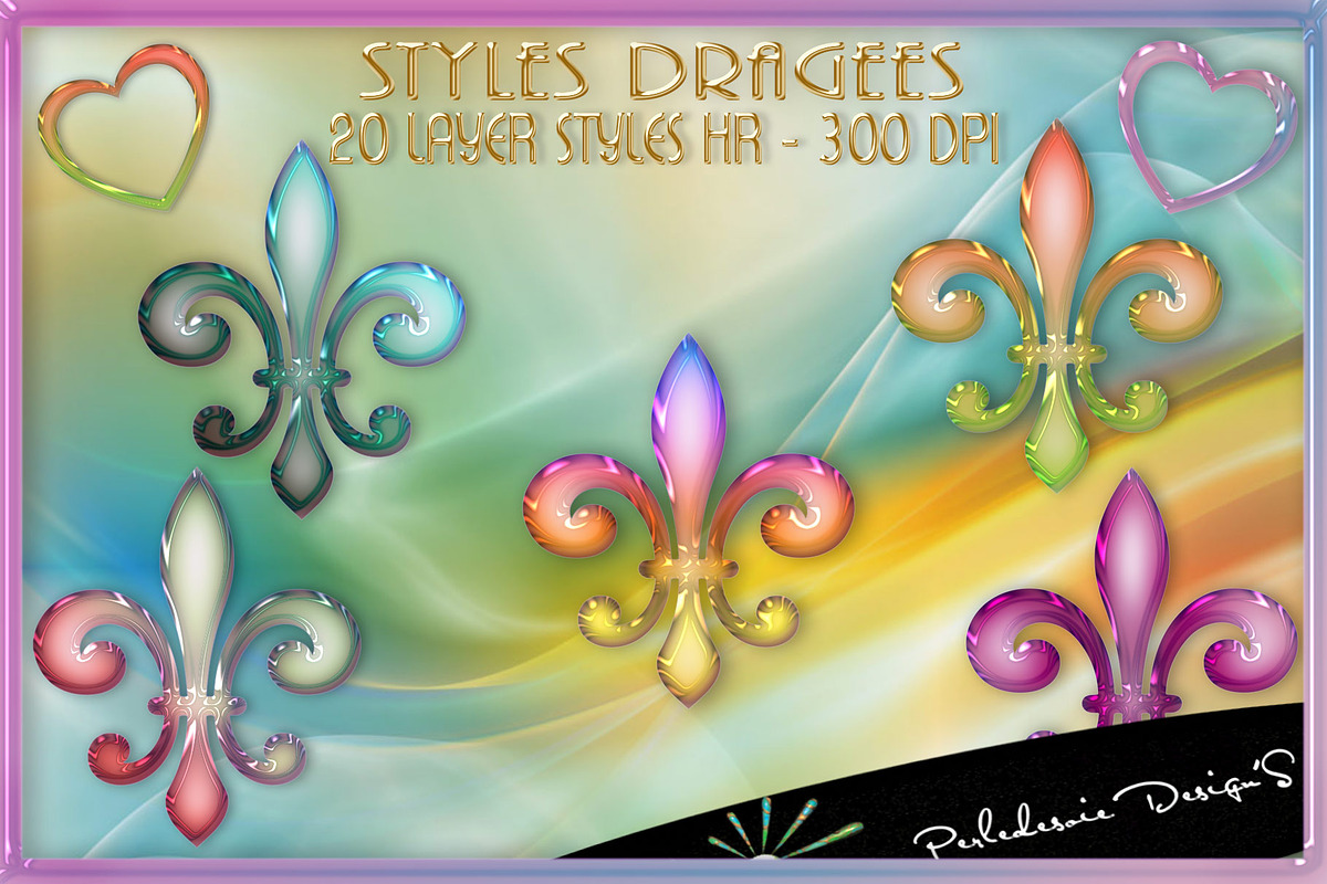 Styles Dragées in Photoshop Layer Styles - product preview 8