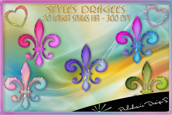 Styles Dragées in Photoshop Layer Styles - product preview 2
