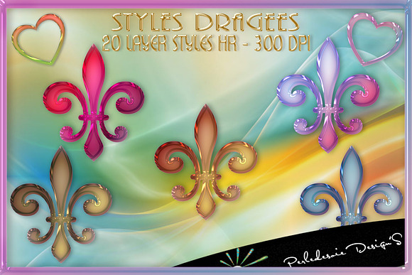Styles Dragées in Photoshop Layer Styles - product preview 3