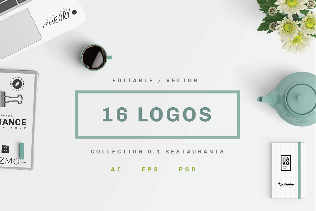 16 Logos Collection 0.1 in Logo Templates - product preview 8