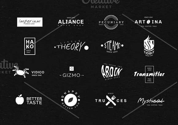 16 Logos Collection 0.1 in Logo Templates - product preview 2