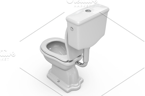 Toilet Seat Mockup in Product Mockups - product preview 1