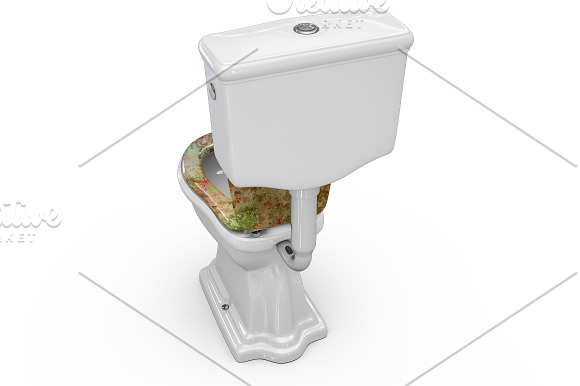 Toilet Seat Mockup in Product Mockups - product preview 2