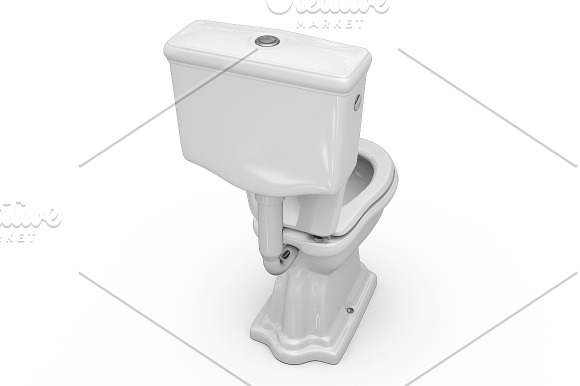 Toilet Seat Mockup in Product Mockups - product preview 3
