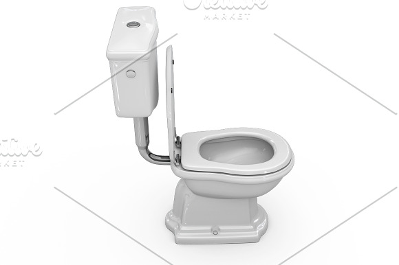 Toilet Seat Mockup in Product Mockups - product preview 6