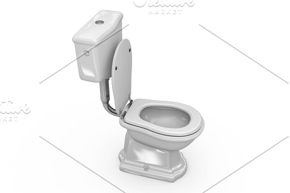 Toilet Seat Mockup in Product Mockups - product preview 7