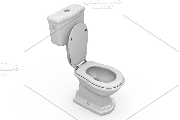 Toilet Seat Mockup in Product Mockups - product preview 8