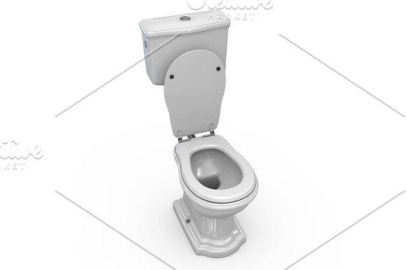 Toilet Seat Mockup in Product Mockups - product preview 10