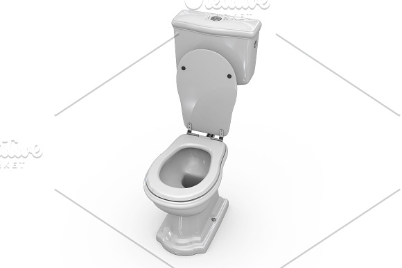 Toilet Seat Mockup in Product Mockups - product preview 12