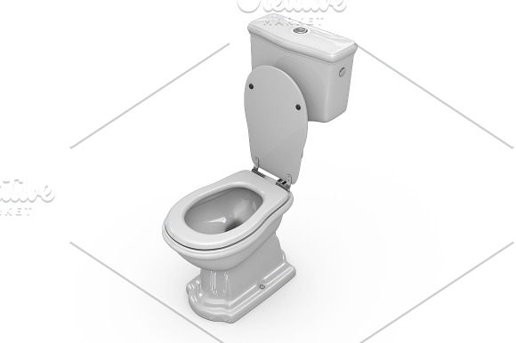 Toilet Seat Mockup in Product Mockups - product preview 13