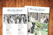 photography pricing template 