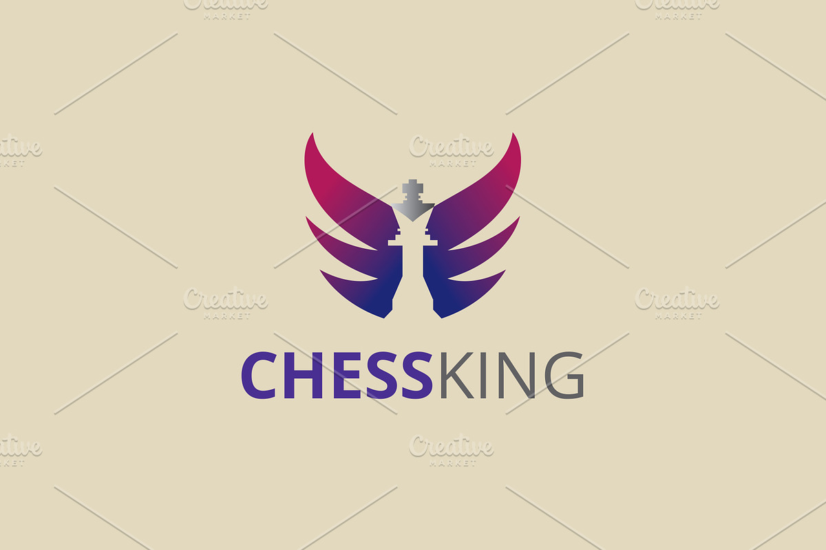 Chess King Logo in Logo Templates - product preview 8