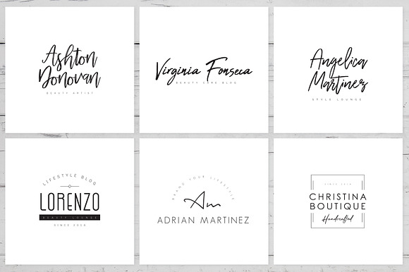 200 Minimal Premade Logo Bundle in Logo Templates - product preview 4