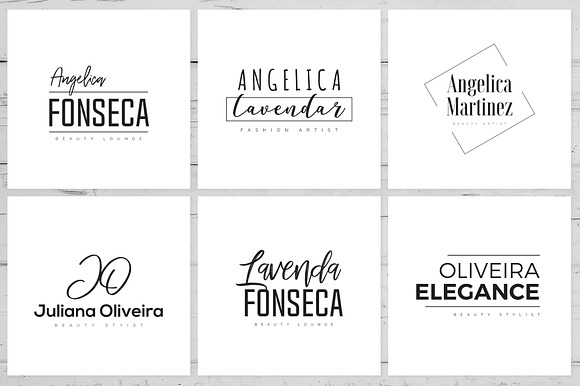 200 Minimal Premade Logo Bundle in Logo Templates - product preview 5