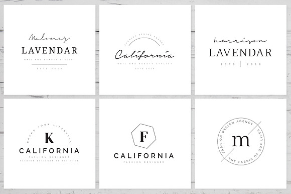 200 Minimal Premade Logo Bundle in Logo Templates - product preview 12