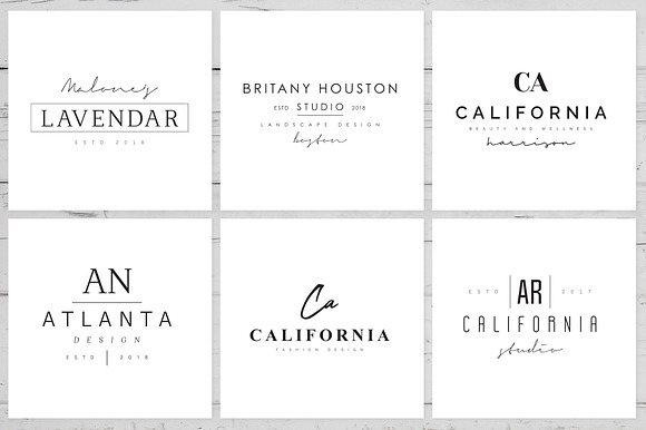 200 Minimal Premade Logo Bundle in Logo Templates - product preview 13