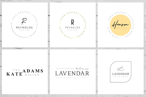 200 Minimal Premade Logo Bundle in Logo Templates - product preview 16