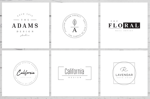200 Minimal Premade Logo Bundle in Logo Templates - product preview 17