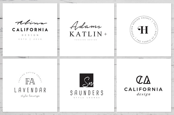 200 Minimal Premade Logo Bundle in Logo Templates - product preview 24