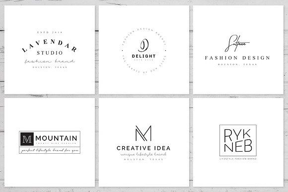 200 Minimal Premade Logo Bundle in Logo Templates - product preview 28