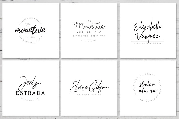200 Minimal Premade Logo Bundle in Logo Templates - product preview 35