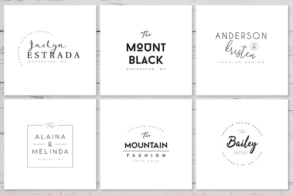 200 Minimal Premade Logo Bundle in Logo Templates - product preview 38