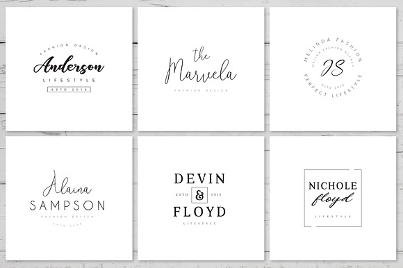 200 Minimal Premade Logo Bundle in Logo Templates - product preview 39