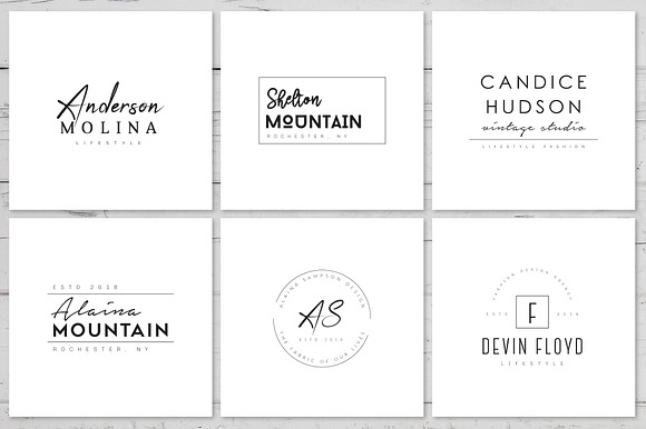 200 Minimal Premade Logo Bundle in Logo Templates - product preview 40