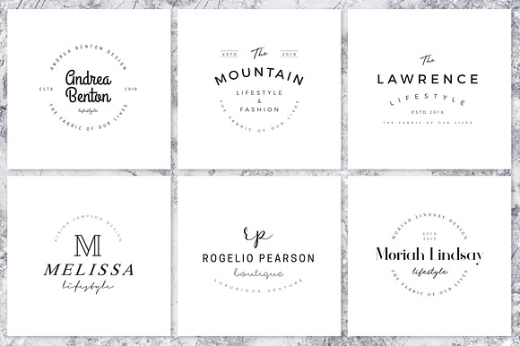 200 Minimal Premade Logo Bundle in Logo Templates - product preview 49
