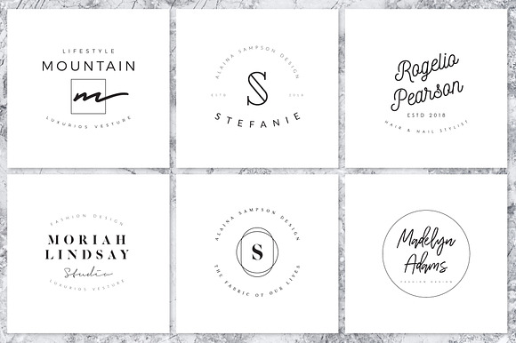 200 Minimal Premade Logo Bundle in Logo Templates - product preview 51