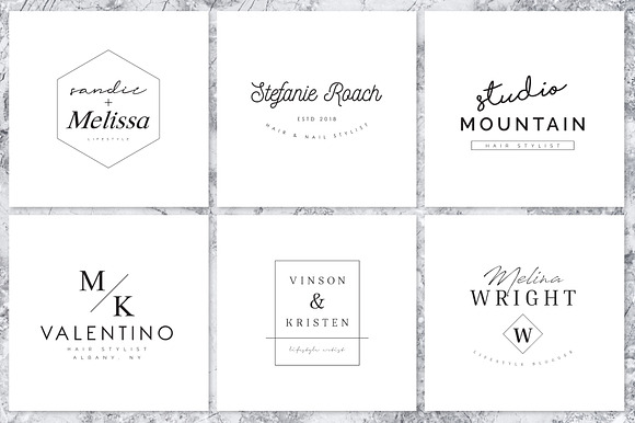 200 Minimal Premade Logo Bundle in Logo Templates - product preview 53