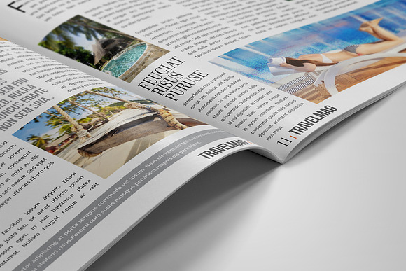 Travel Magazine Design in Magazine Templates - product preview 5