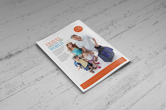 Travel Magazine Design in Magazine Templates - product preview 9