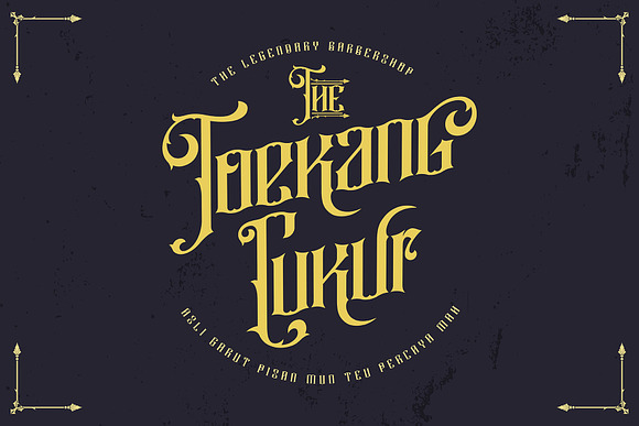 Rajawaley Typeface in Blackletter Fonts - product preview 1