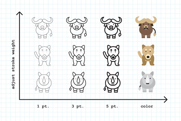 Mammals Icons in Book Icons - product preview 4