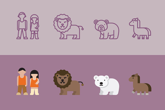 Mammals Icons in Book Icons - product preview 6