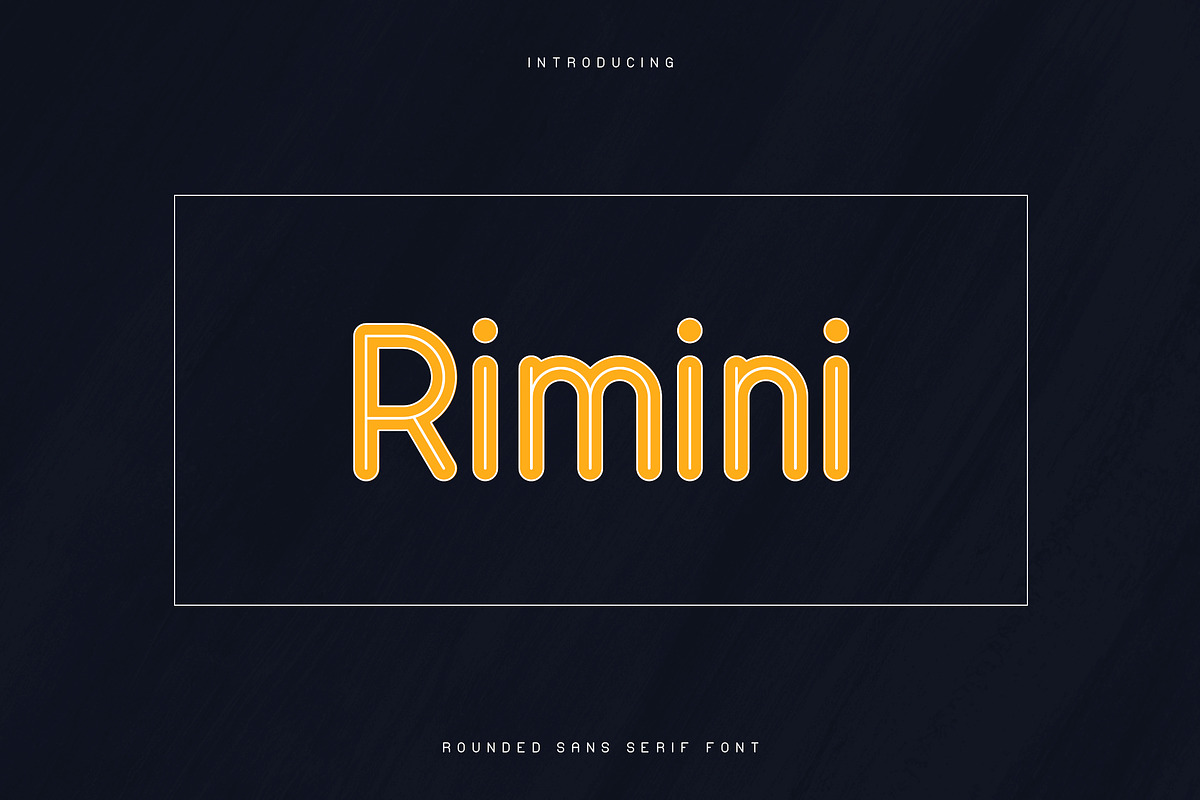 Rimini-Rounded Sans Serif font -50% in Sans-Serif Fonts - product preview 8