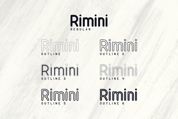 Rimini-Rounded Sans Serif font -50% in Sans-Serif Fonts - product preview 1