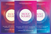 Holy Name Minimal Church Flyer