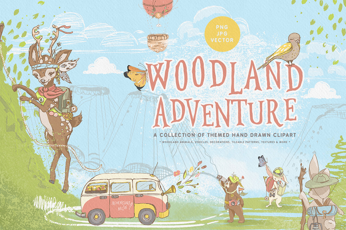 Woodland Adventures in Illustrations - product preview 8