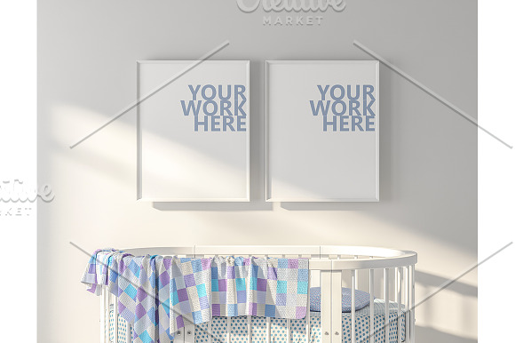 15PSD Mockups in kids room ratio8x10 in Product Mockups - product preview 4