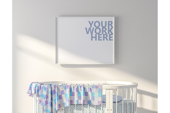15PSD Mockups in kids room ratio8x10 in Product Mockups - product preview 8