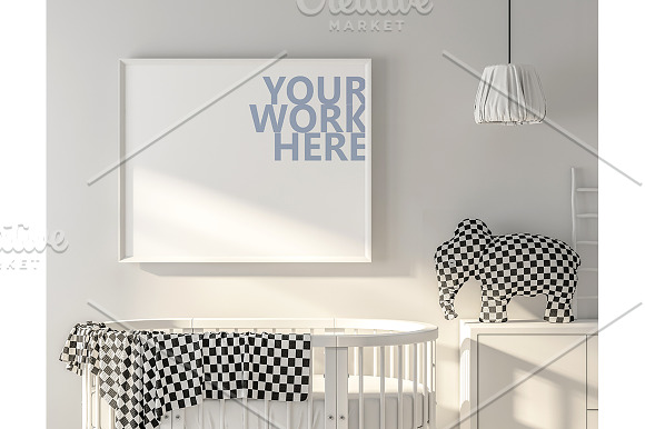 15PSD Mockups in kids room ratio8x10 in Product Mockups - product preview 11