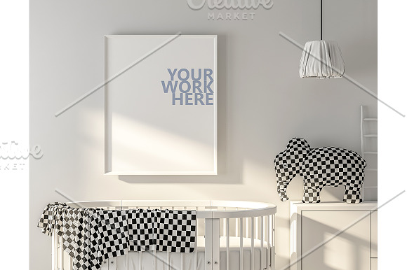15PSD Mockups in kids room ratio8x10 in Product Mockups - product preview 15