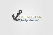Ocean Travel and Cruise Logo vol.02