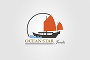 Ocean Travel and Cruise Logo vol.03