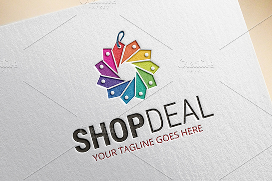 Shop Deal Logo in Logo Templates - product preview 8