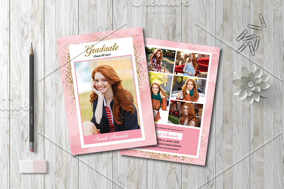 Graduation Announcement - V820 in Card Templates - product preview 1