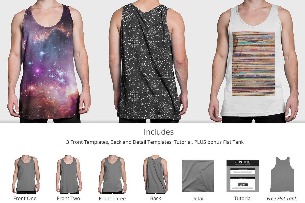 Tank Top - Apparel Mockups in Product Mockups - product preview 8