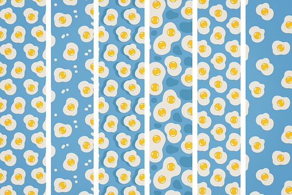 Fried Eggs Patterns in Patterns - product preview 1